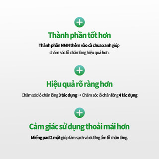 [SUNGBOON EDITOR] Green Tomato NMN Pore Peeling Pad 60 chiếc