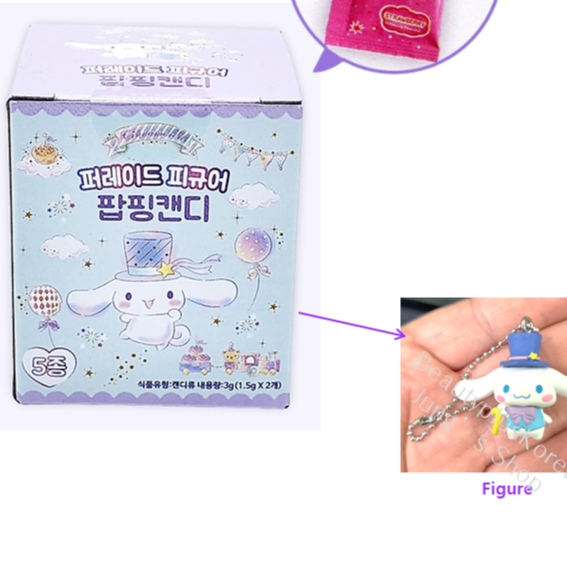 [SANRIO] MyMelody Kuromi Dress hình túi quyến rũ, Cinnamoroll Parade Hình túi quyến rũ