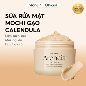 Sữa rửa mặt Mochi gạo Calendula 120g | Dưỡng ẩm, làm dịu