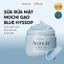 Sữa rửa mặt Mochi gạo Hyssop Royal Blue 120g | Tẩy tế bào chết, Dưỡng ẩm, làm dịu
