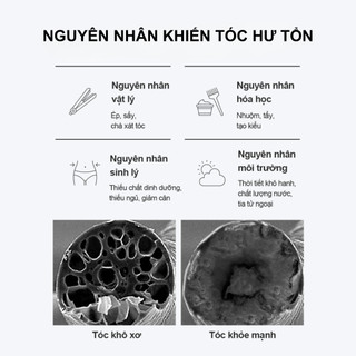 [GROWUS Chính hãng] Xịt dưỡng tóc bổ sung Protein, Collagen phục hồi hư tổn,bảo vệ tóc trước tác động của nhiệt độ cao, nuôi dưỡng mái tóc khỏe mạnh EX GROWUS Damage therapy No wash Treatment EX 250ml