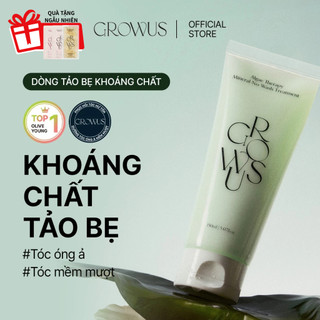 [GROWUS Chính hãng] Kem dưỡng tóc thế hệ mới tảo bẹ, khoáng chất kết cẩu mỏng nhẹ dễ thấm, không cần gội lại GROWUS Algae Therapy Mineral No-Wash Treatment 150ml