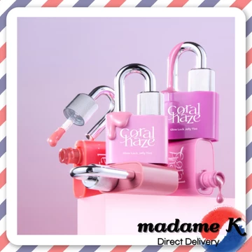🇰🇷 [Coralhaze] Glow Lock Jelly Tint 4g – Họa tiết thạch bóng & Màu sắc rực rỡ
