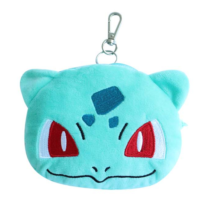 [POKEMON] Móc khóa ví đựng tiền xu sang trọng 12cm (Pikachu / Charmander / Squirtle / Bulbasaur / Eevee)