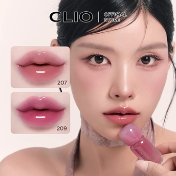 [CLIO - MÀU MỚI] Son bóng làm đầy môi Volumate Gloss - Môi syro, màu tự nhiên