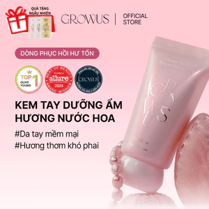 Kem tay dưỡng ẩm hương nước hoa, hỗ trợ giảm nếp nhăn trên tay GROWUS Signature Perfume Hand Cream 50ml