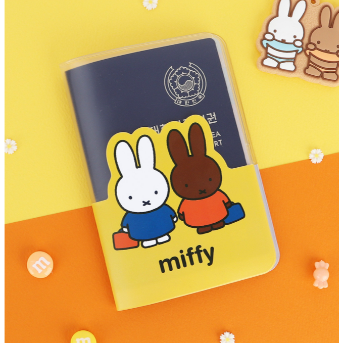 [MIFFY] Hộp đựng hộ chiếu Friends – Miffy & Melanie