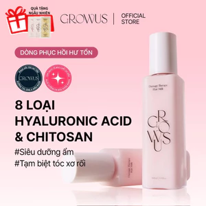 Sữa dưỡng tóc thế hệ mới phục hồi hư tổn GROWUS Damage Therapy Hair Milk 160ml