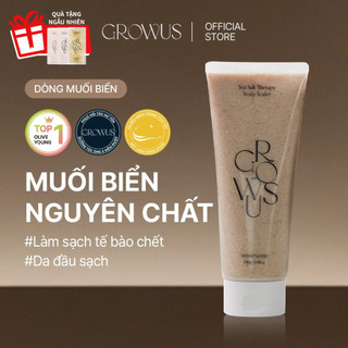 [GROWUS Chính hãng] Kem xả dưỡng tóc muối biển dưỡng ẩm nuôi dưỡng mái tóc mềm mượt GROWUS Seasalt Therapy Treatment 235ml