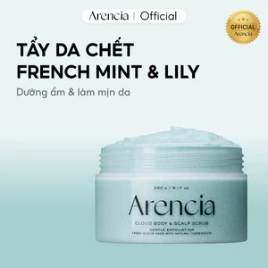 Tẩy tế bào chết cơ thể Fresh Cloud (Bạc hà & Lily Pháp)