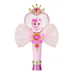 Bắt Teenieping Season 6 Công Chúa Đèn Trái Tim Đồ Chơi Magic Wand LED Móc Khóa
