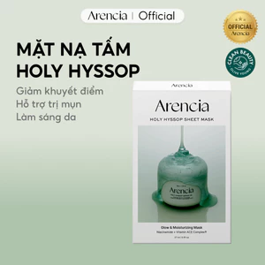 Mặt nạ tấm Hyssop Holy (5ea)
