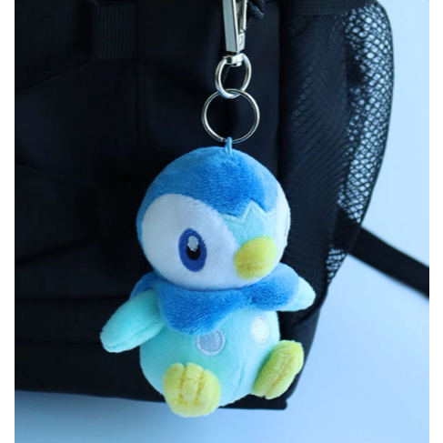[POKEMON] Túi sang trọng Charm 8cm Piplup / Jigglypuff / Slowpoke / Phụ kiện túi Sandshrew