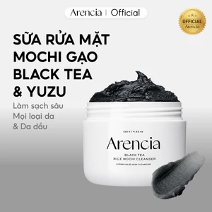 Sữa rửa mặt Mochi gạo Black Tea & Yuzu 120g | Chăm sóc lỗ chân lông, kiểm soát bã nhờn, cải thiện tông màu da