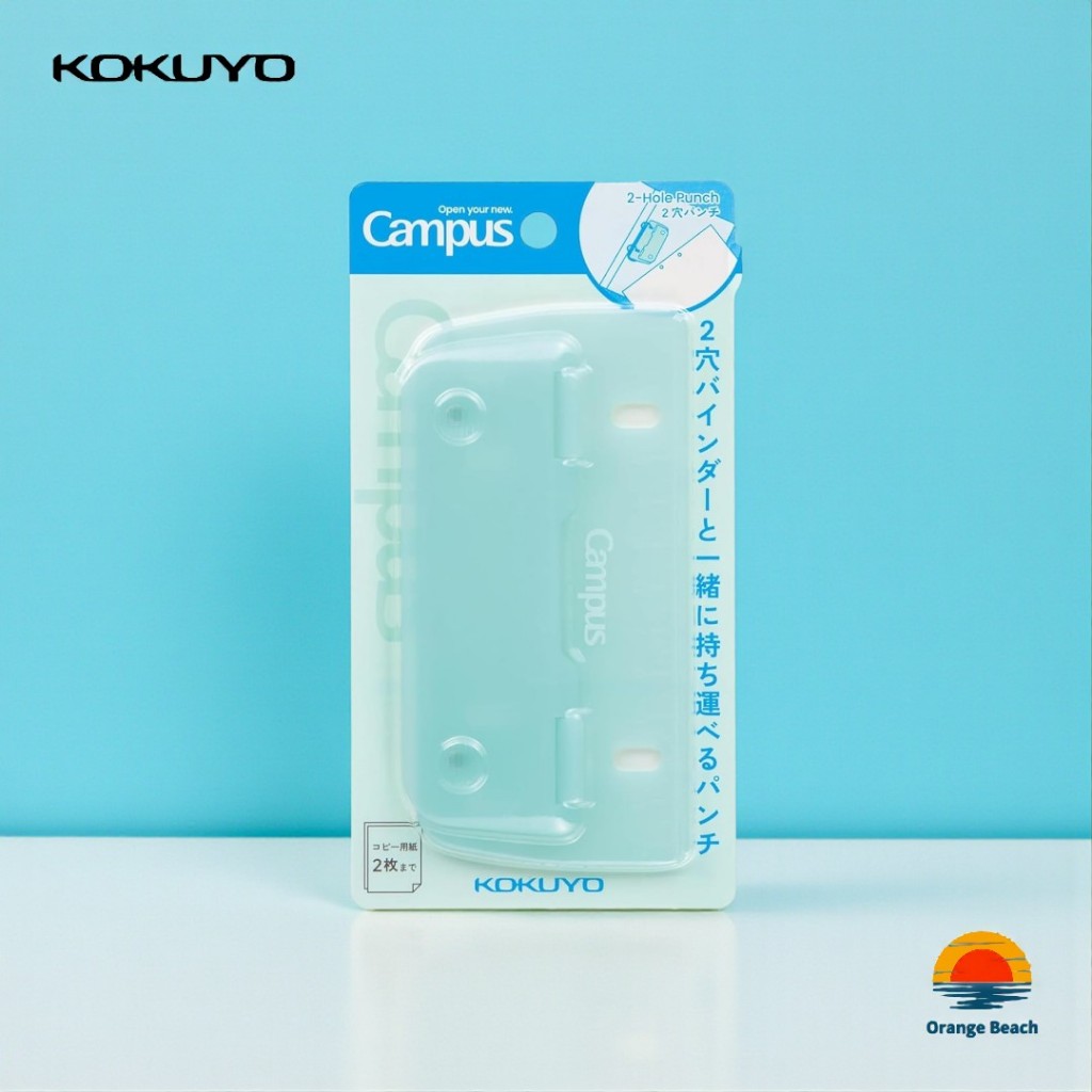 Kokuyo Campus Dung Cu Duc 2 Lo Cho Binder Sieu Mong 7mm Chua Trong Binder Tiet Kiem 2 Mau