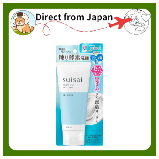 suisai Beauty Clear Paste Wash [Refreshing clear green floral scent] [Direct from Japan]