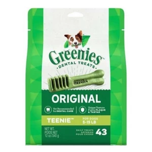 Greenies Original Teenie Nha khoa Điều trị cho chó 340g (43p) / Chó dính nha khoa / Thức ăn cho chó