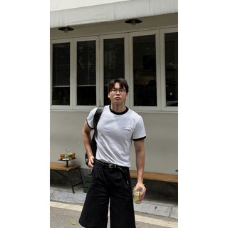 Áo Phông Clean Fit Form Crop Ôm Body Tôn Chiều Cao Áo Thun 250GSM được xử lý co rút - CCROPSTUDIO