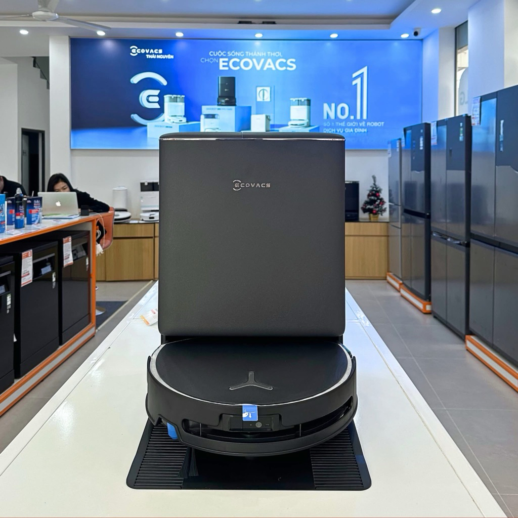 Robot hút bụi lau nhà Ecovacs DEEBOT T90 Pro OMNI - Lực hút 30.000Pa - BH chính hãng 24 tháng