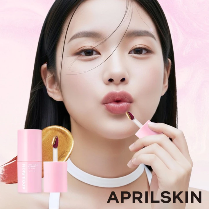 APRILSKIN Hero Allday Plumping Lip Stain Son Xăm Tint Lâu Trôi 24H Giúp Môi Căng Mọng Tự Nhiên Chính Hãng Hàn Quốc