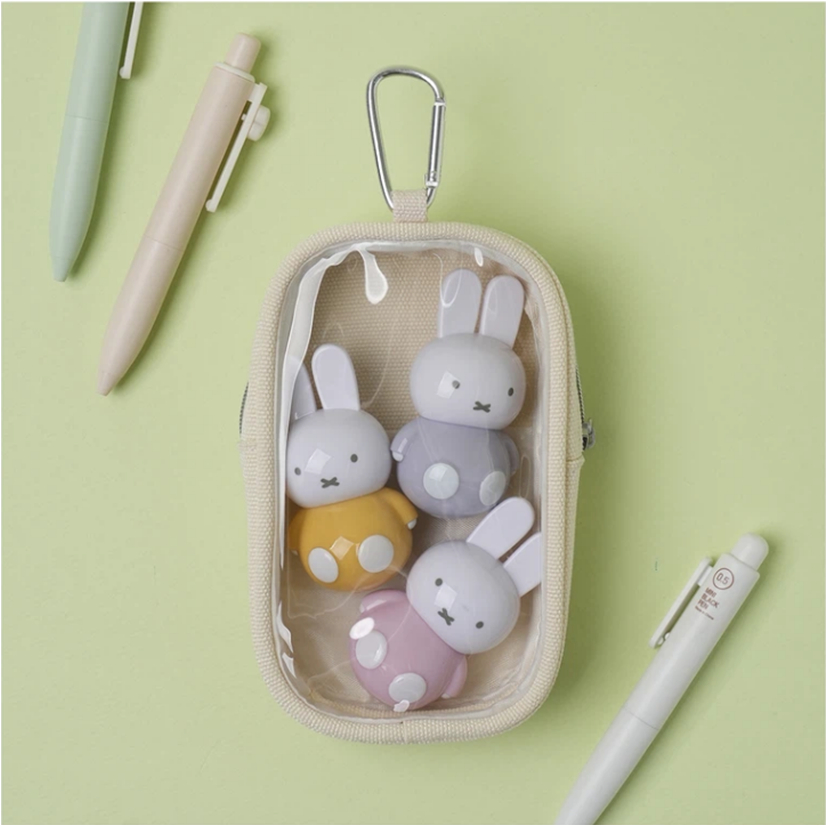 [MIFFY] Túi sưu tập Carabiner (Xám / Màu be)