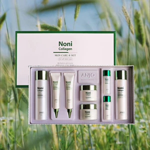 ANJO Noni Collagen Skin Care 6 Set kèm Bộ du lịch Dưỡng ẩm hàng ngày