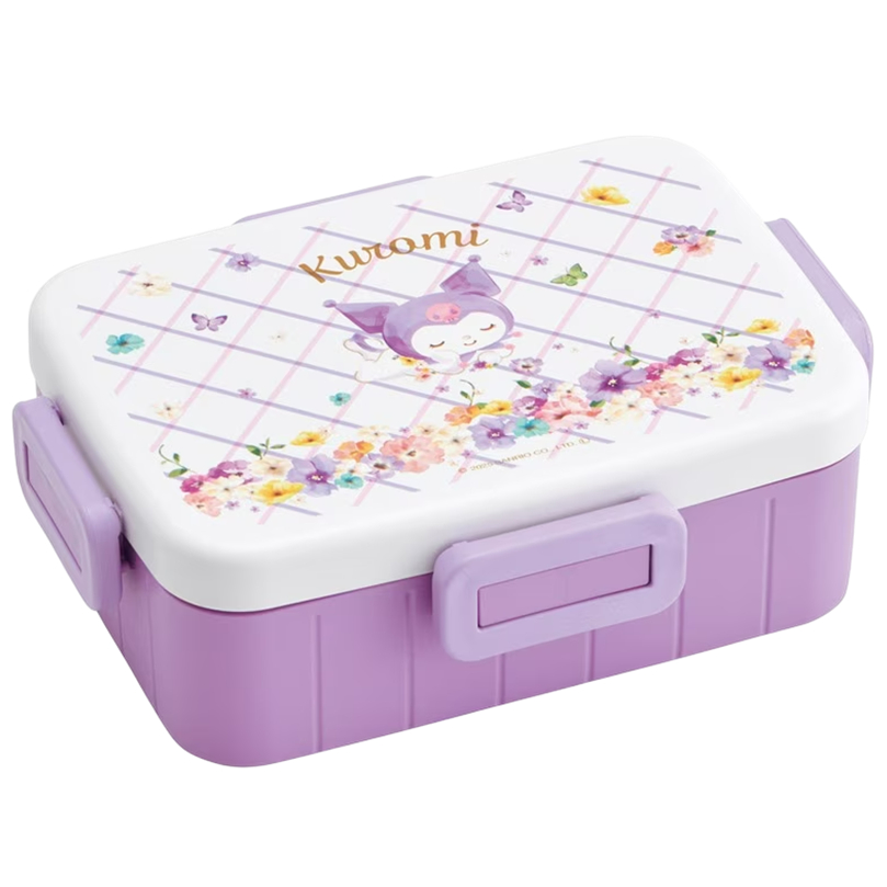[SKATER] Hộp cơm trưa SANRIO YZFL7AG Blossom 650ml Khóa 4 điểm Hello Kitty / My Melody / Kuromi / Cinnamoroll
