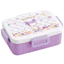 Hộp cơm trưa SANRIO YZFL7AG Blossom 650ml Khóa 4 điểm Hello Kitty / My Melody / Kuromi / Cinnamoroll