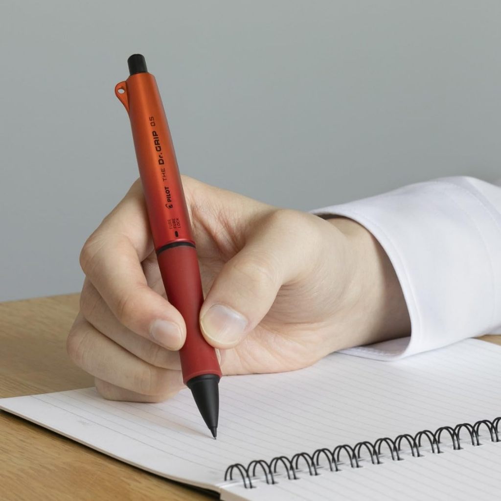 PILOT Dr.Grip Black Accent HTDGB/0.3 0.5mm/gat yen tinh/Fure-Fure/grip ergonomic/Nhat Ban