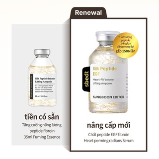 [SUNGBOON EDITOR] Silk Peptide EGF Heart-Fit Ampoule 40ml – Dưỡng ẩm, căng mịn da