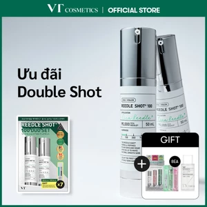 Reedle Shot Duo Bộ đôi – Serum Tái Tạo Da, Phục Hồi, Căng Bóng, Chiết Xuất Rau Má (Centella) [Flagship Chính Hãng]