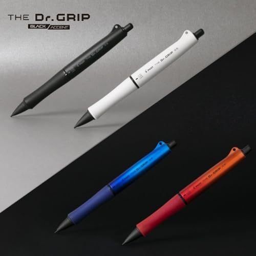 PILOT Dr.Grip Black Accent HTDGB/0.3 0.5mm/gat yen tinh/Fure-Fure/grip ergonomic/Nhat Ban
