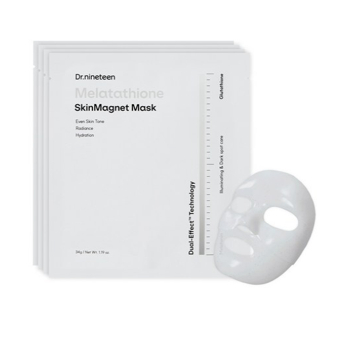 Dr.NINETEEN Mặt nạ nam châm da 3 loại 1ea, 4ea