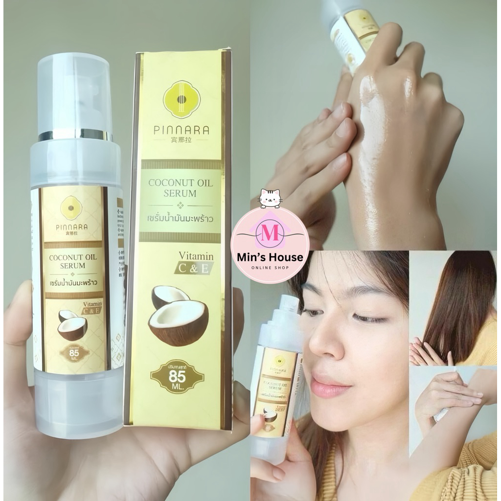 Serum dầu dừa Pinnara (Pinnara Coconut Oil Serum)