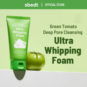 Sữa Rửa Mặt Whipping Làm Sạch Sâu Green Tomato Pore Cleansing Foam 120ml
