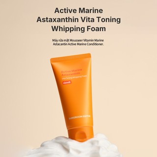 [SUNGBOON EDITOR] Sữa rửa mặt tạo bọt Astaxanthin Active Marine Vita 120g