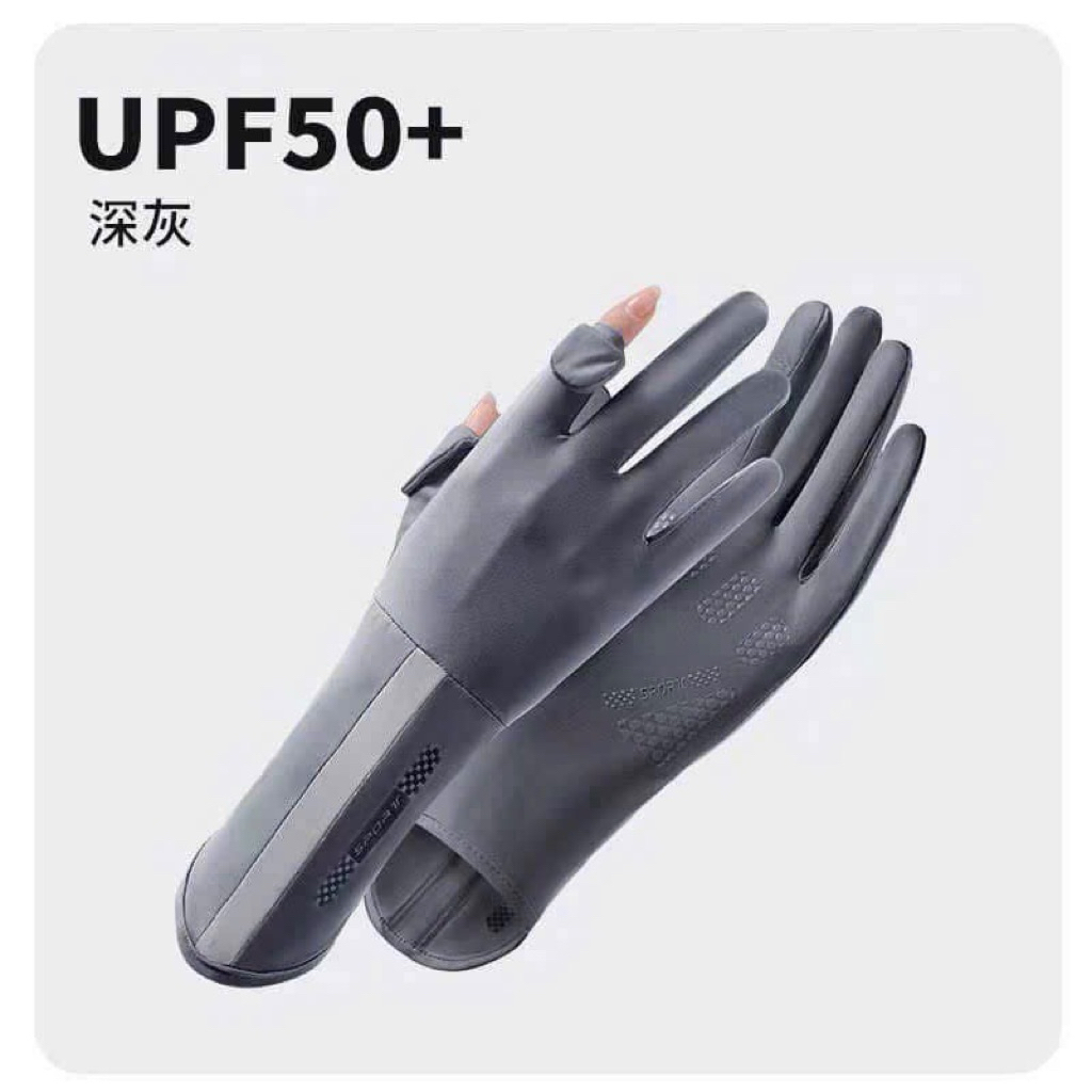 Găng tay chống nắng băng lụa cao cấp – chống tia UV, đeo mát tay cả ngày