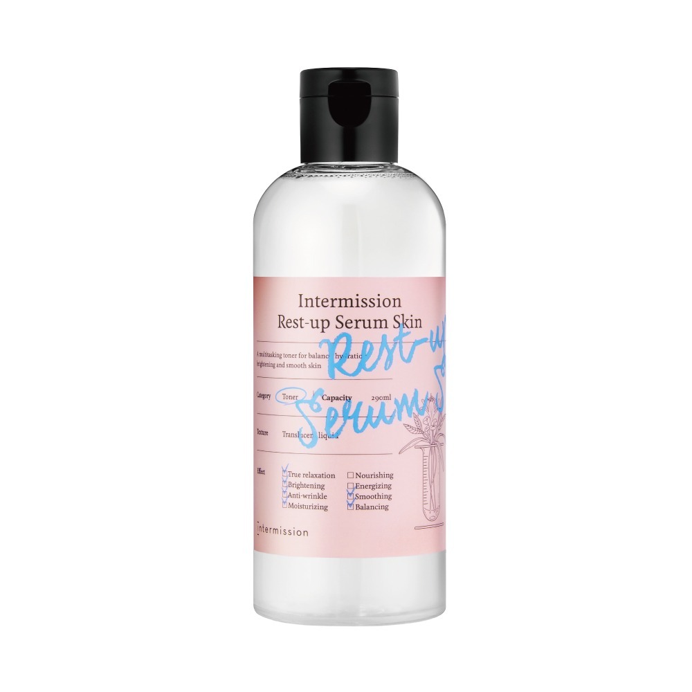 Intermission Rest-up Serum Toner 290ml | Nước Dưỡng Ẩm Làm Dịu Da | Serum Toner Hàn Quốc