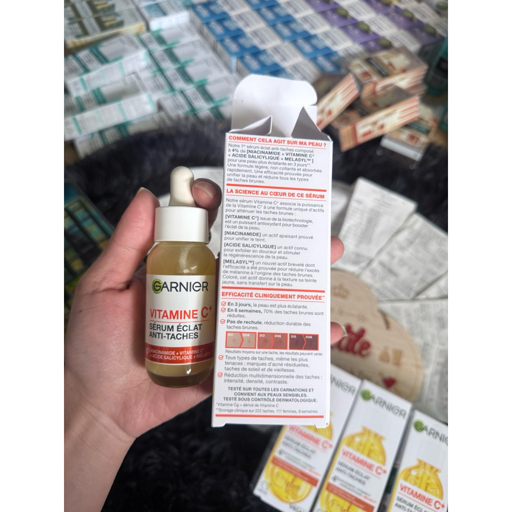 Serum Ga Nier Vitamin C 30ml bill Pháp