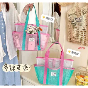Túi lưới đi biển size lớn , xinh xắn , tiện lợi ,cá tính cho các nàng.( không kèm móc khoá)