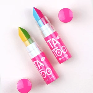 Son môi xăm đổi màu ma thuật NATINDA 3,5g x 2 Chăm sóc môi độ ẩm lâu trôi