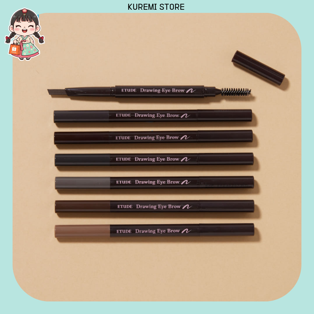 [Etude] Bút chì tự động vẽ mắt + Tự nhiên & Chính xác + (0,25g)