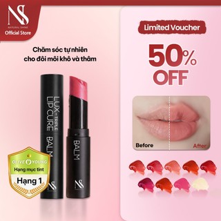 NATURAL SHINE Son Dưỡng Môi Lux Triple Lip Cure Balm - Original Type 5g