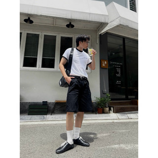 Quần Wide Leg short kaki nam nữ form rộng quần ống rộng cleanfit vibe - CCROPSTUDIO