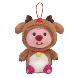 [Xác thực] Búp bê sang trọng Zanmang Loopy Giáng sinh KeyRing X-mas 16cm