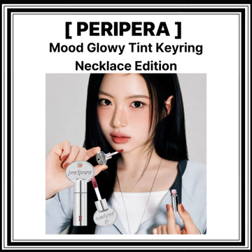 PERIPERA Mood Glowy Tint Key 2.4g Hàn Quốc Son Bóng Tint Móc Khóa Vòng Cổ Phiên Bản