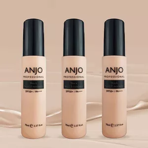 Kem nền móng ốc sên đen ANJO SPF50 + PA + + + 70ml Đế trang điểm che phủ mịn màng 2 màu