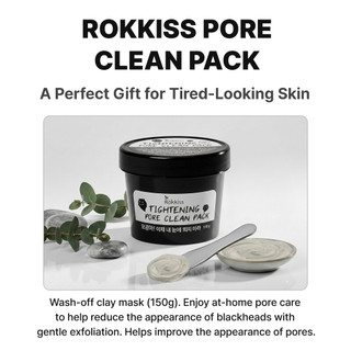 ROKKISS Gói làm sạch lỗ chân lông 150g * 1ea