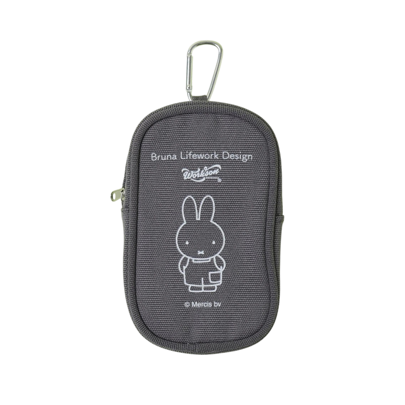 [MIFFY] Túi sưu tập Carabiner (Xám / Màu be)