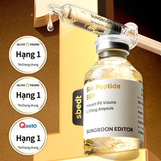 [SUNGBOON EDITOR] Silk Peptide EGF Heart-Fit Ampoule 40ml – Dưỡng ẩm, căng mịn da